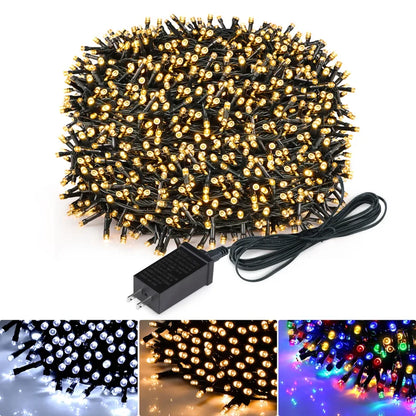 Outdoor Christmas Lights Bright Multicolour LED String