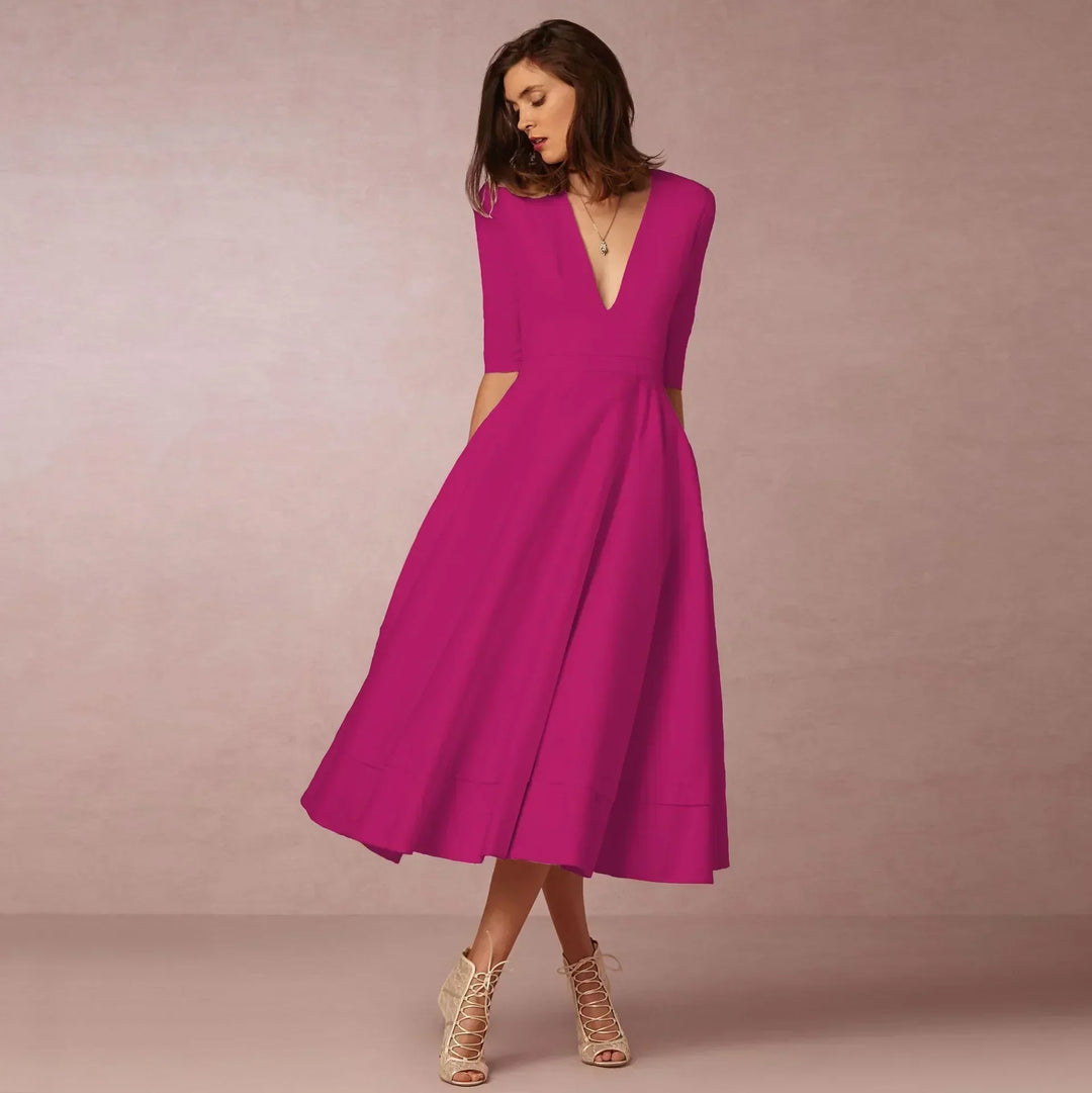 Tilda | Women's Elegant A-Line Evening Dress