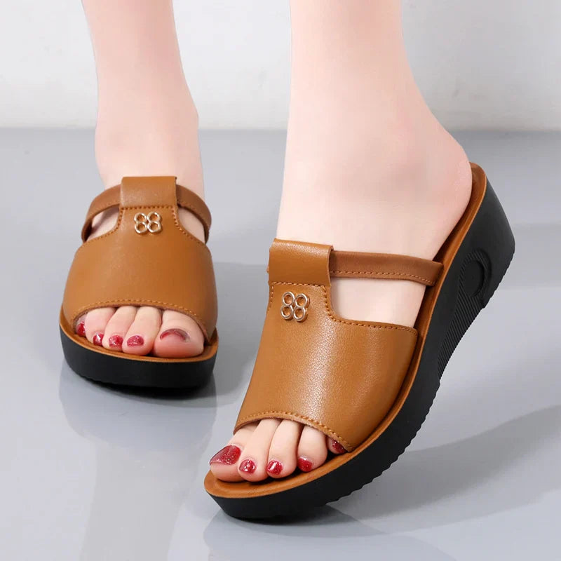 Sloane | Women's Dual-Strap Platform Sandals