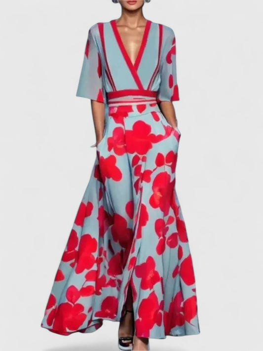 Eliza | Women's Elegant Wedding Guest Maxi Dress