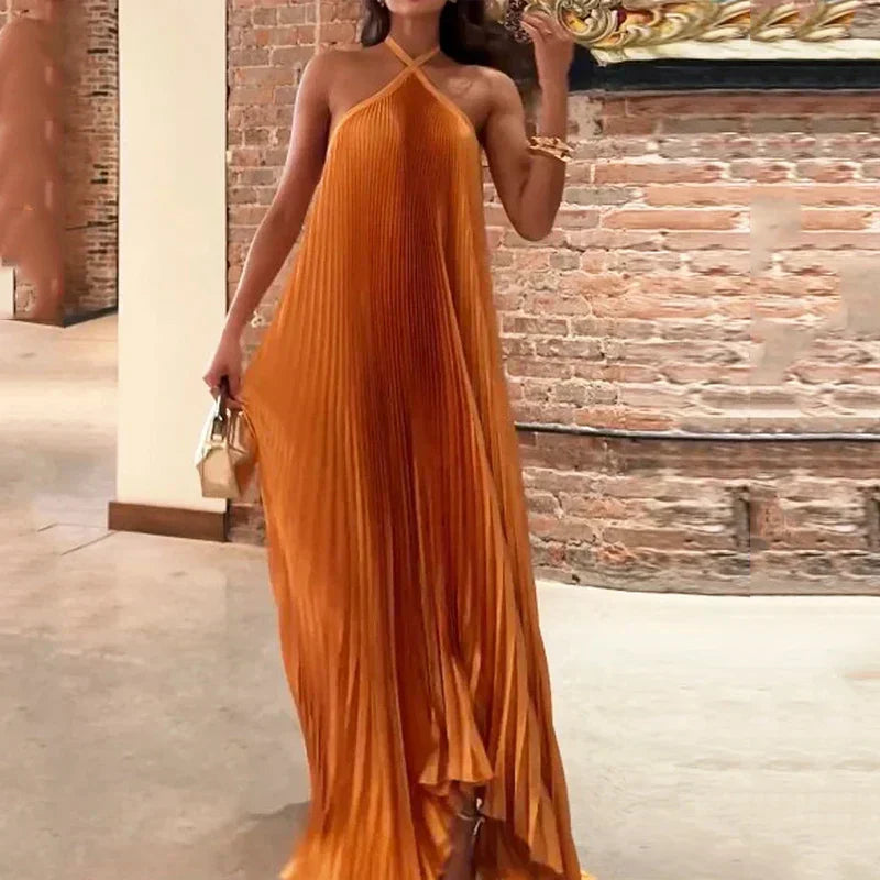 Phoenix | Women’s Pleated Wedding Guest Dress
