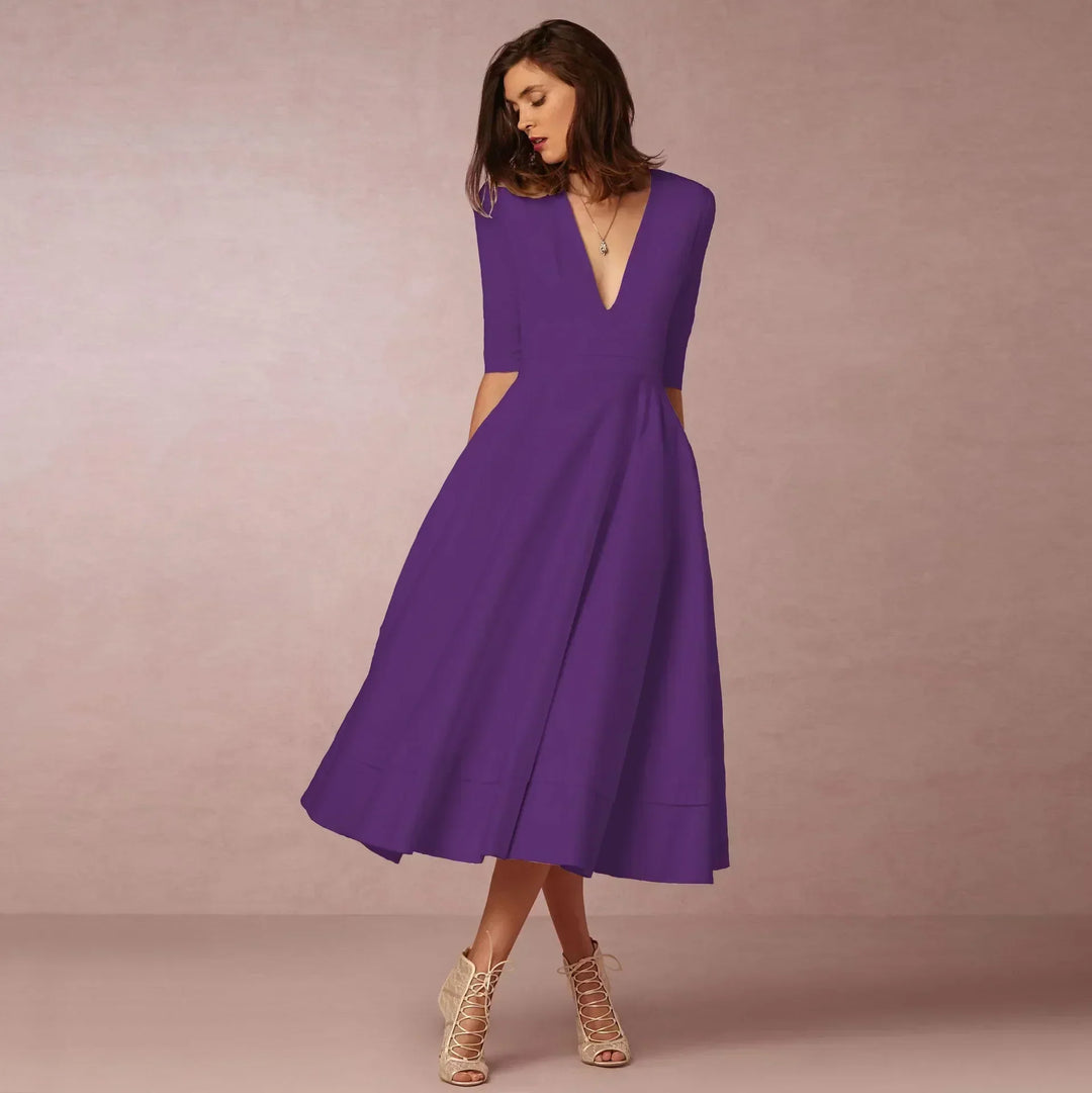 Tilda | Women's Elegant A-Line Evening Dress