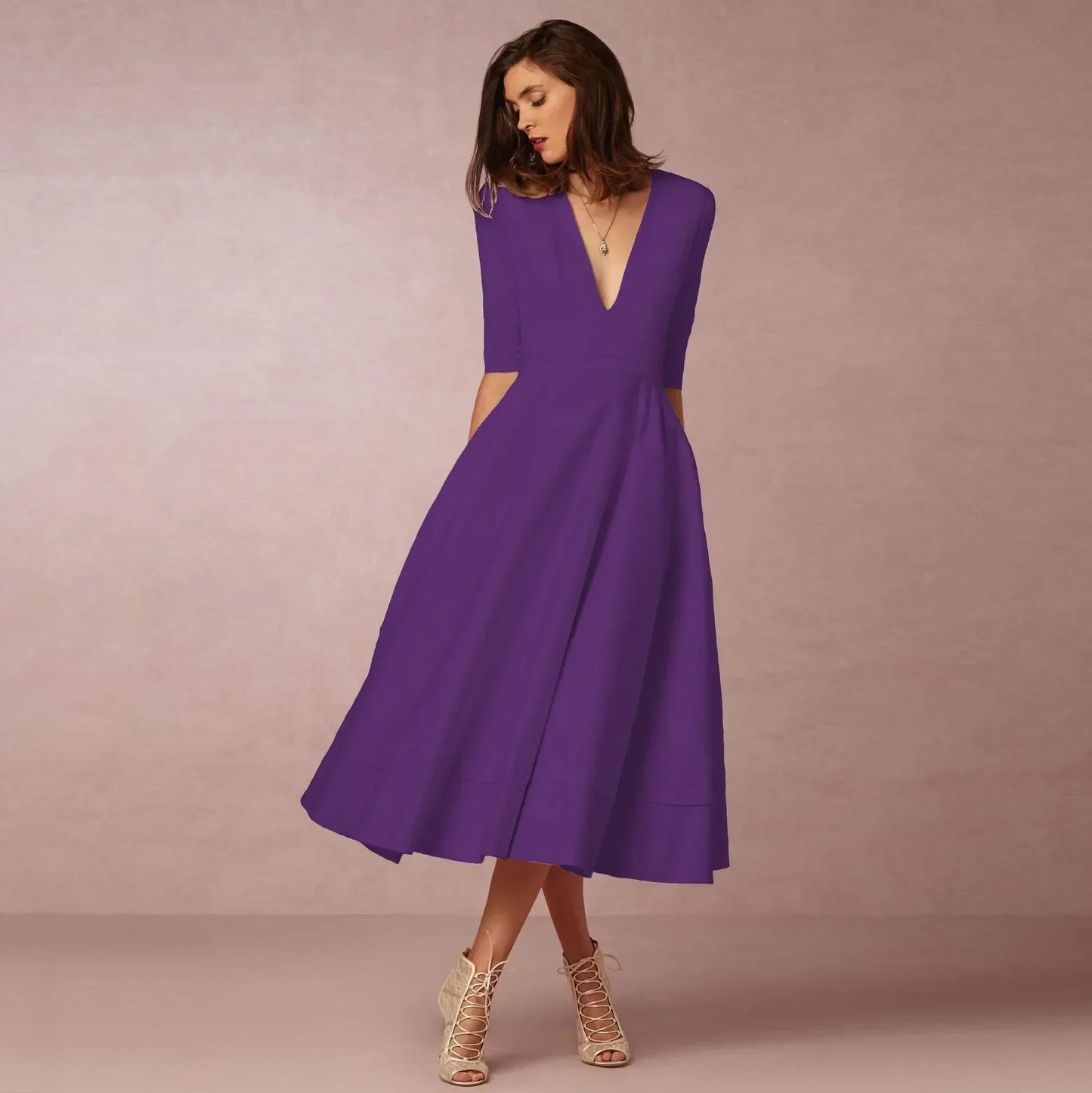 Tilda | Women's Elegant A-Line Evening Dress