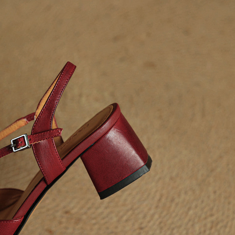 Rose | Women's Closed-Toe Block Heels