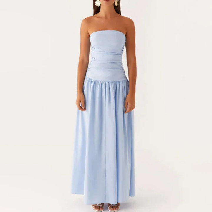 Felicity | Women’s Summer Strapless Maxi Dress