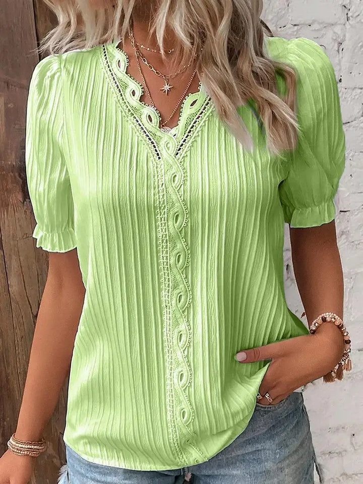 Ainsley | Women's Summer V-Neck Blouse