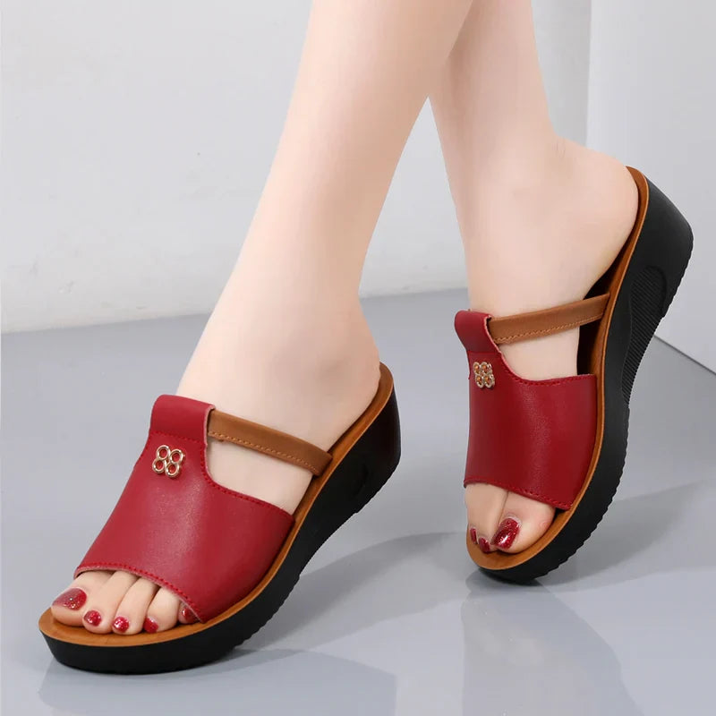 Sloane | Women's Dual-Strap Platform Sandals