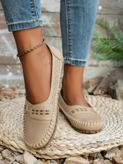 Ariana | Women’s Elegant Round Toe Loafers