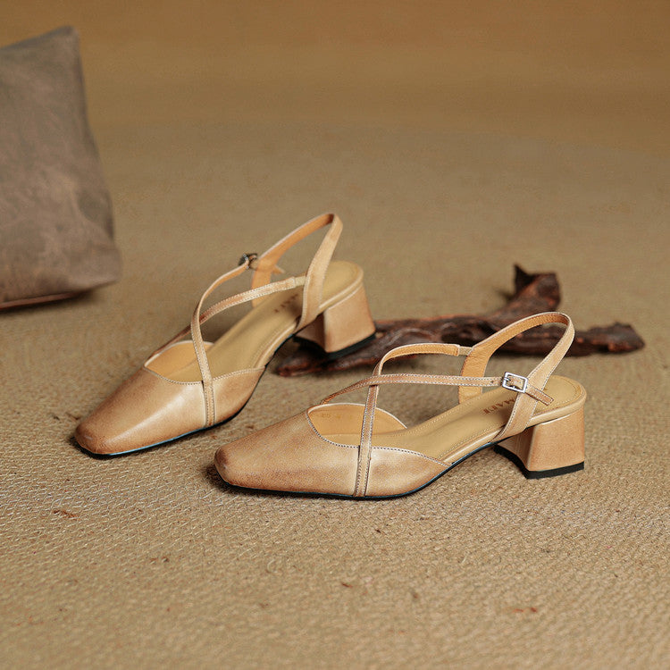 Rose | Women's Closed-Toe Block Heels