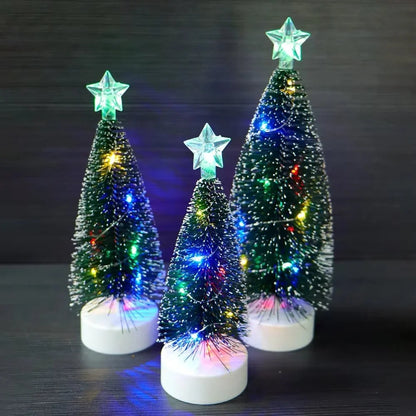 Christmas Tree Lights Battery-Operated Miniature Decoration