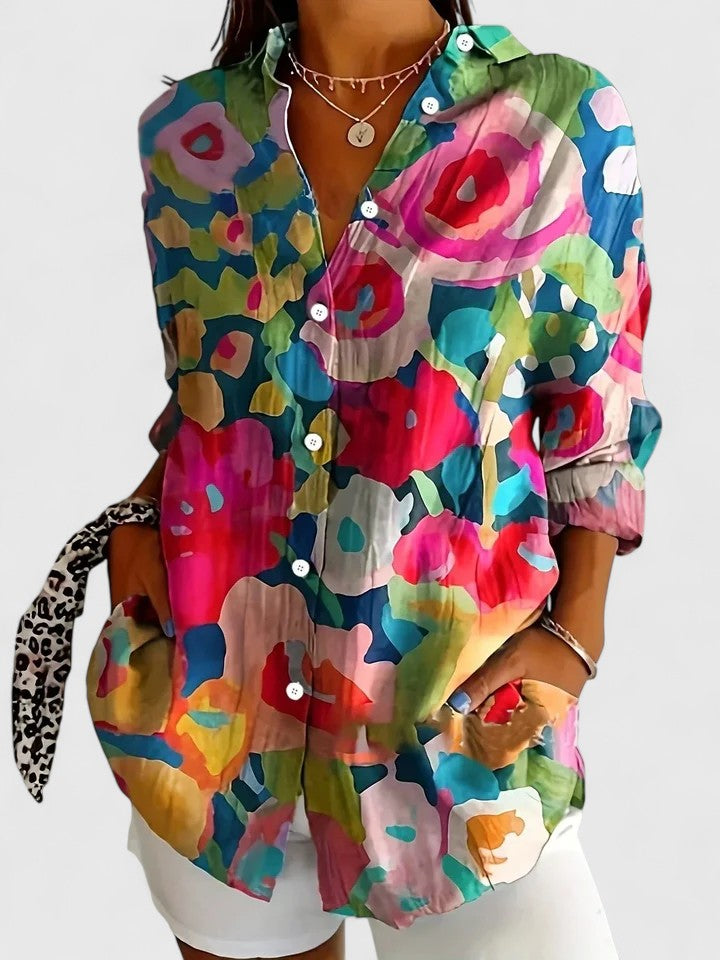 Aspen | Women's Summer Printed Tunic Blouse
