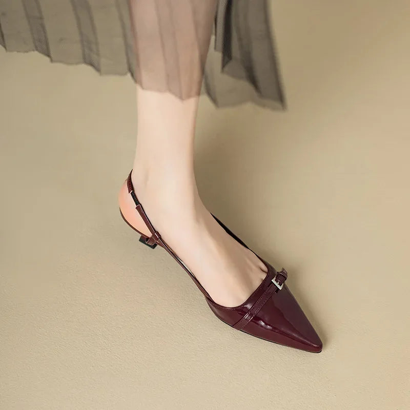 Aurora | Women's Summer Orthpedic Kitten Heels