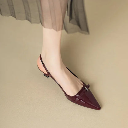 Aurora | Women's Summer Orthpedic Kitten Heels