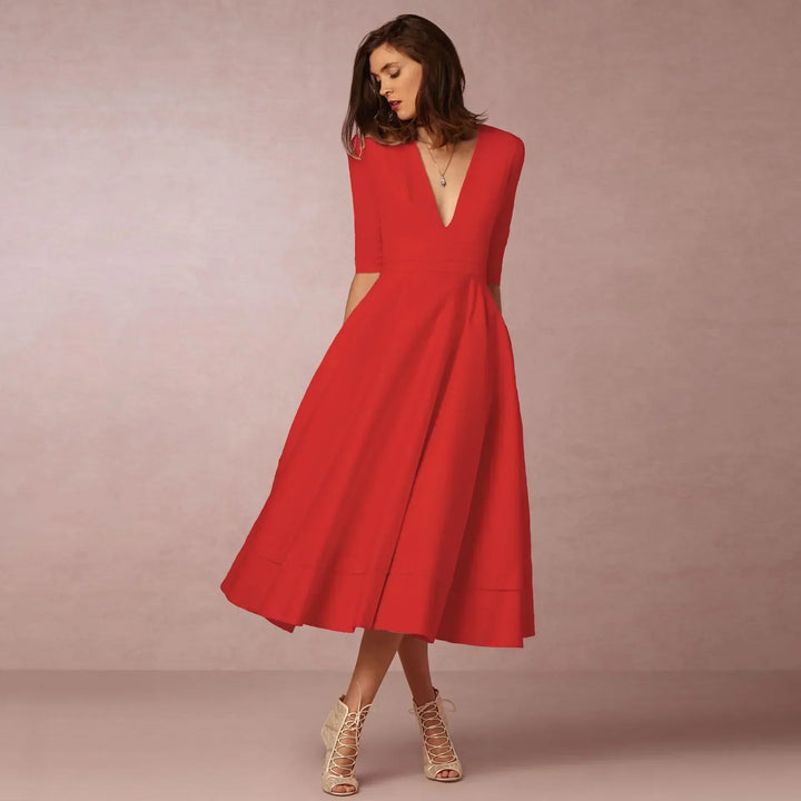 Tilda | Women's Elegant A-Line Evening Dress