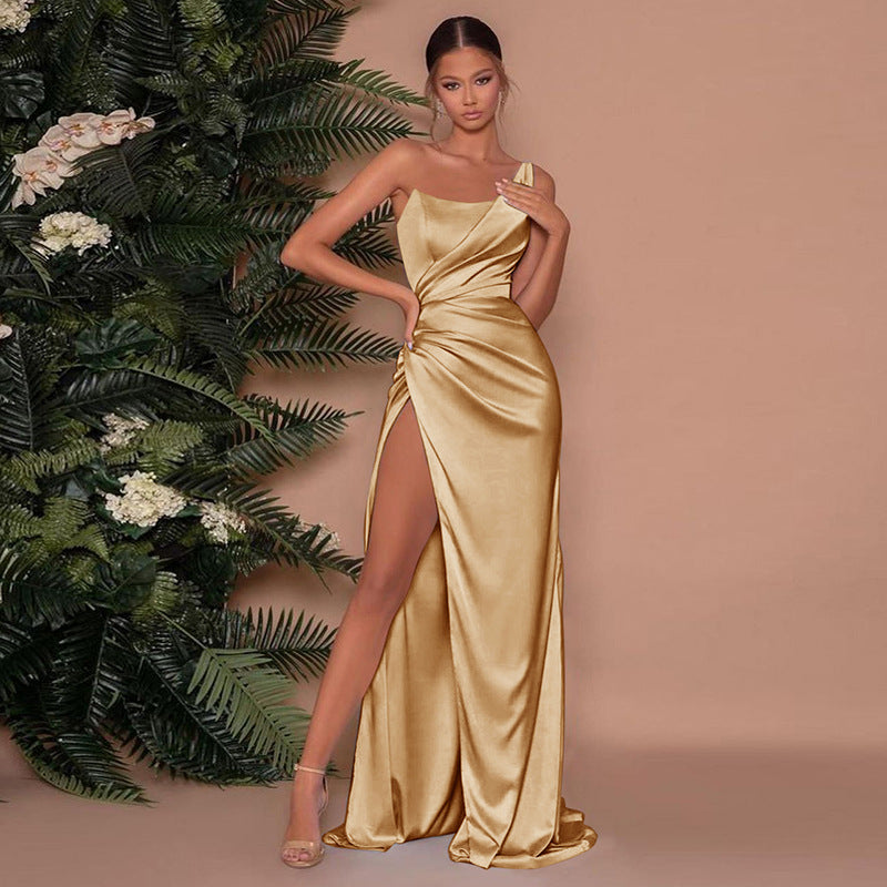 Lillian | Women's Maxi Evening Side Slit Dress