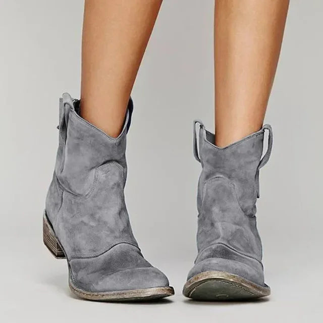 Harper | Women’s Elegant Block Heel Cowboy Boots