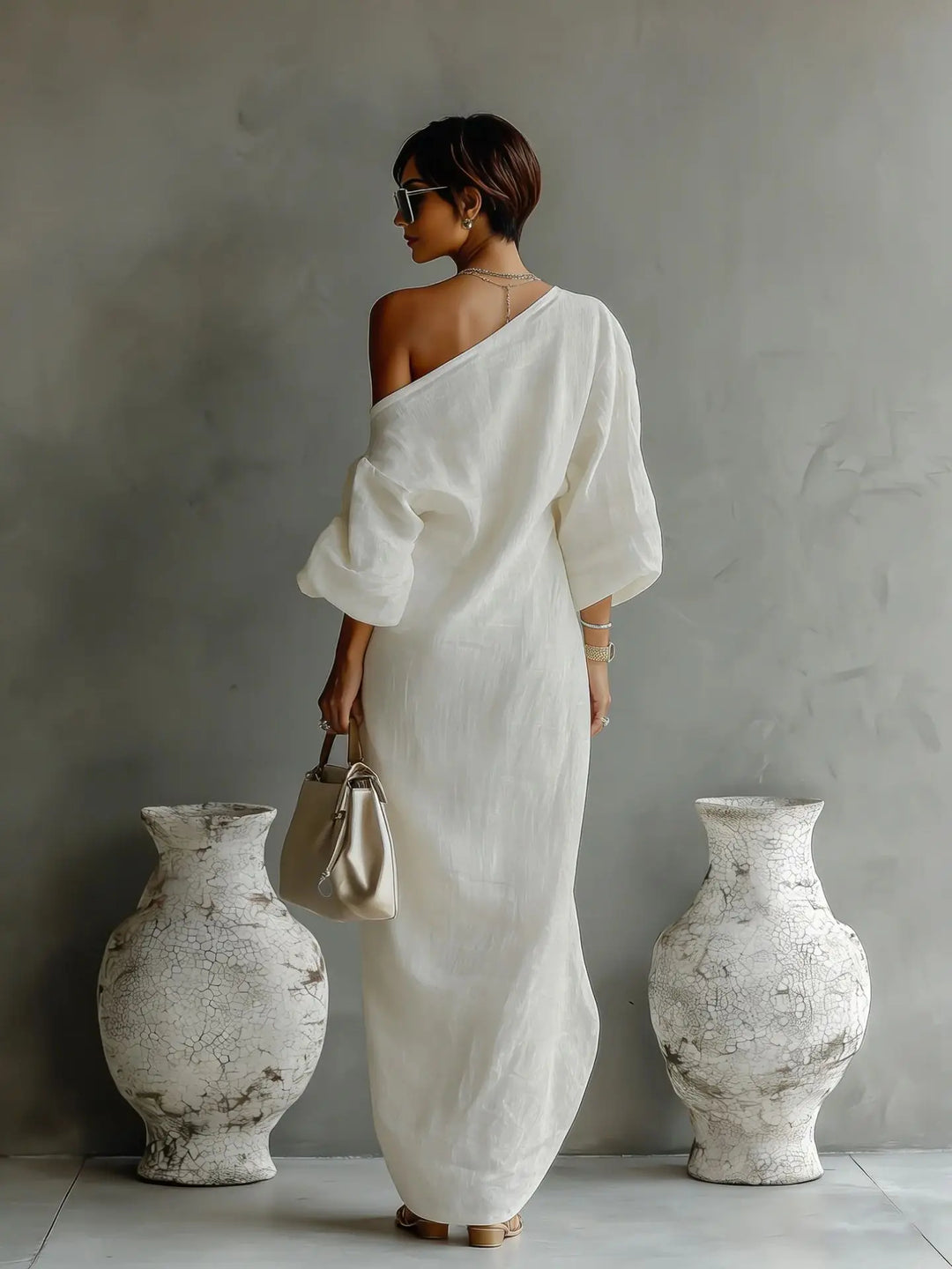 Melody | Women's Asymmetrical One-Shoulder Summer Dress