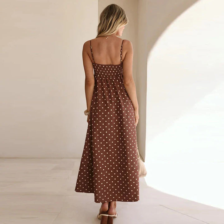 Carmen | Women’s Spaghetti Strap Muslin Dress