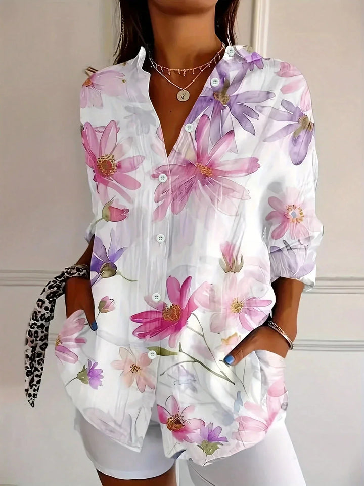 Paige | Women’s Long Sleeve Tunic Blouse