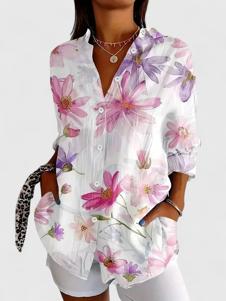 Aspen | Women's Summer Printed Tunic Blouse