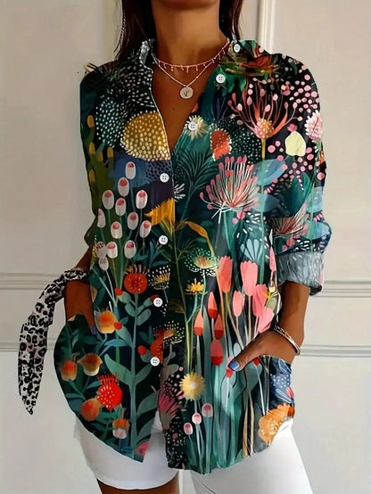 Paige | Women’s Long Sleeve Tunic Blouse