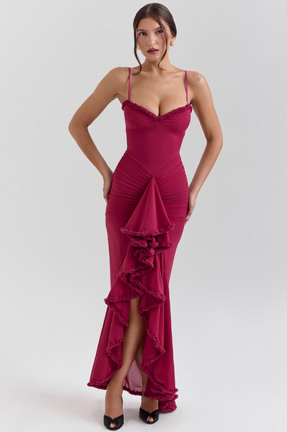 Berkley | Women’s Wedding Guest Lace Ruched Dress