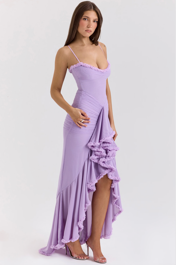 Berkley | Women’s Wedding Guest Lace Ruched Dress