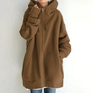 Winslow | Women’s Casual Oversized Full Zipper Hoodie