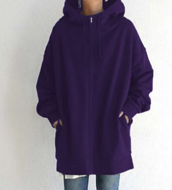 Winslow | Women’s Casual Oversized Full Zipper Hoodie