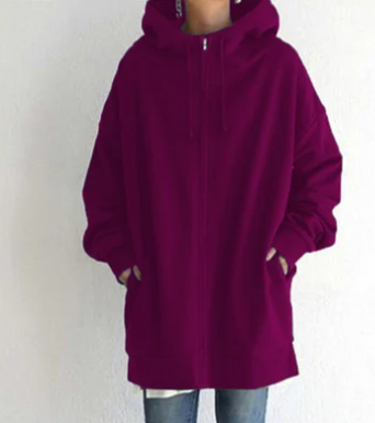 Winslow | Women’s Casual Oversized Full Zipper Hoodie