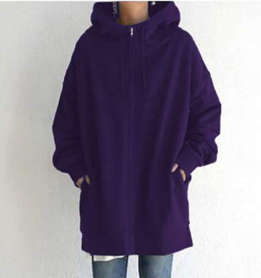 Winslow | Women’s Casual Oversized Full Zipper Hoodie