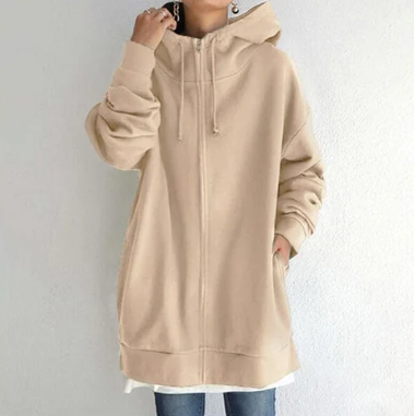Winslow | Women’s Casual Oversized Full Zipper Hoodie