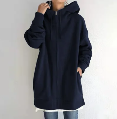 Winslow | Women’s Casual Oversized Full Zipper Hoodie