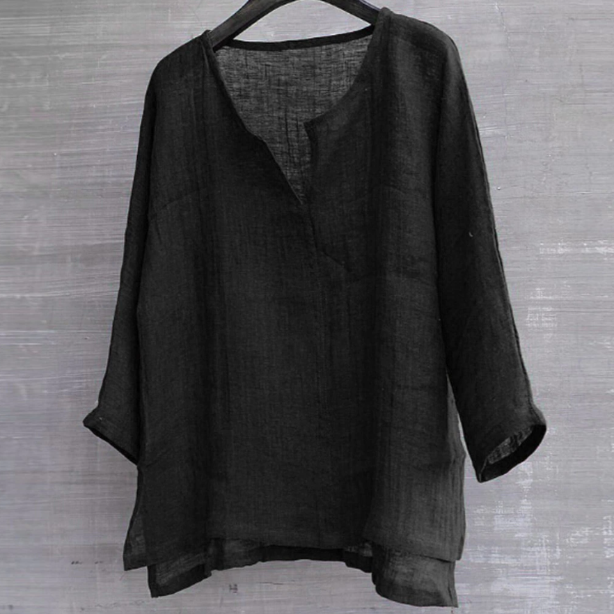 Clara | Women's Casual Linen Summer Blouse