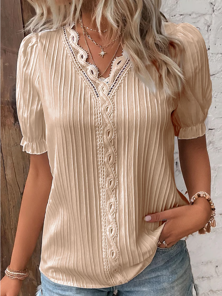 Ainsley | Women's Summer V-Neck Blouse