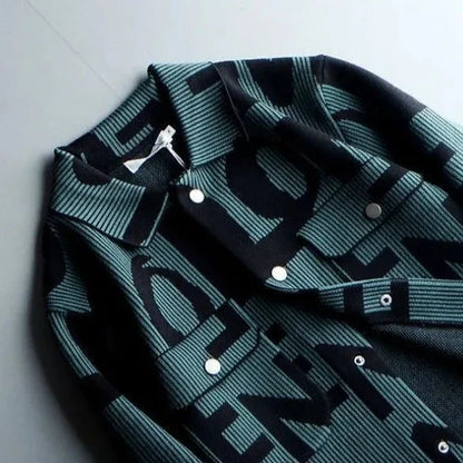 Grace | Women's Vintage Button Jacket with Text