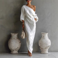 Melody | Women's Asymmetrical One-Shoulder Summer Dress