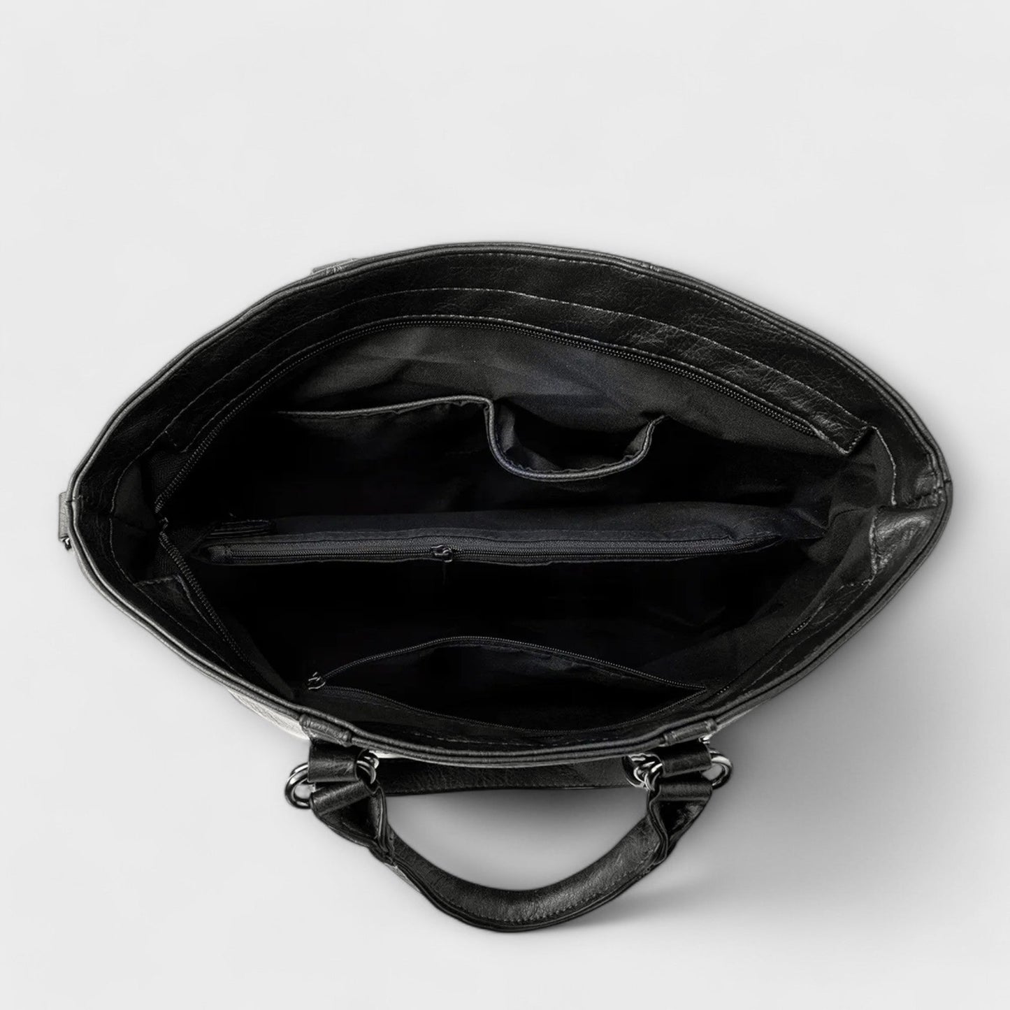 Everly | Women's Versatile Leather Carryall Tote Bag