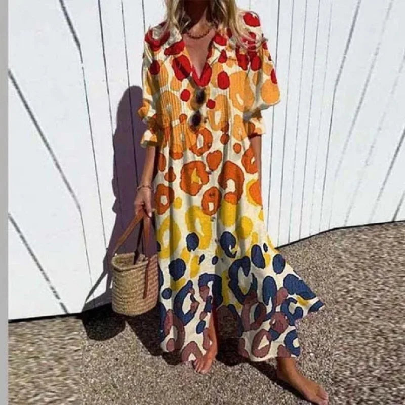 Waverly | Women's Elegant Floral Boho Dress