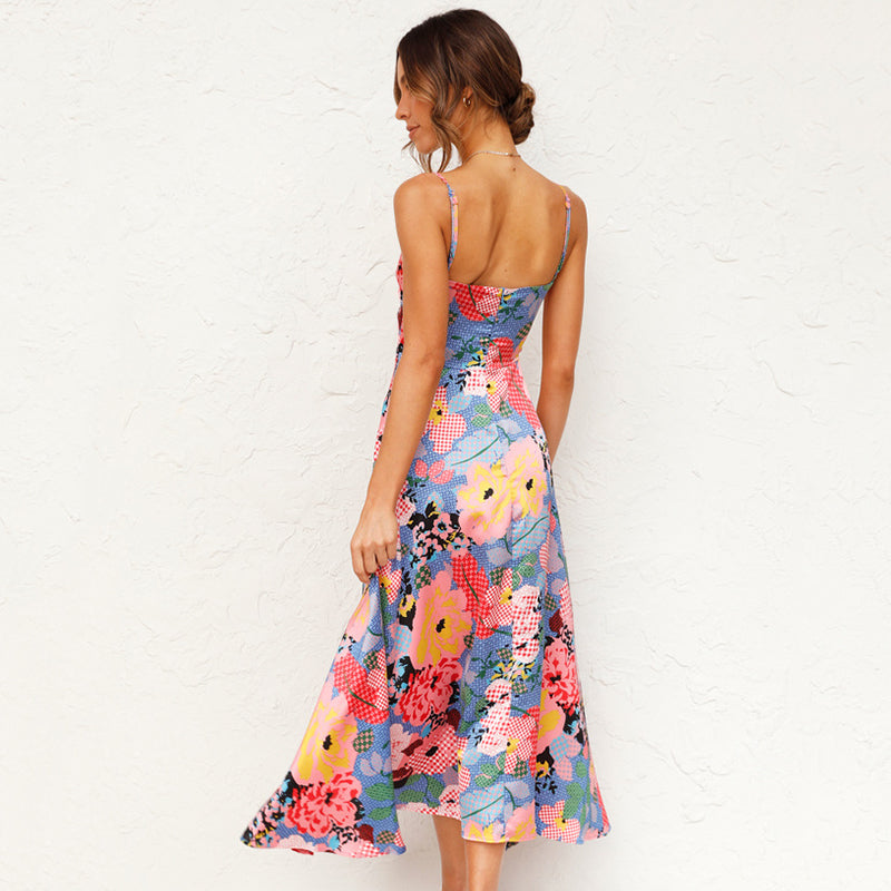 Nyla | Women’s Spaghetti Strap Wedding Guest Maxi Dress