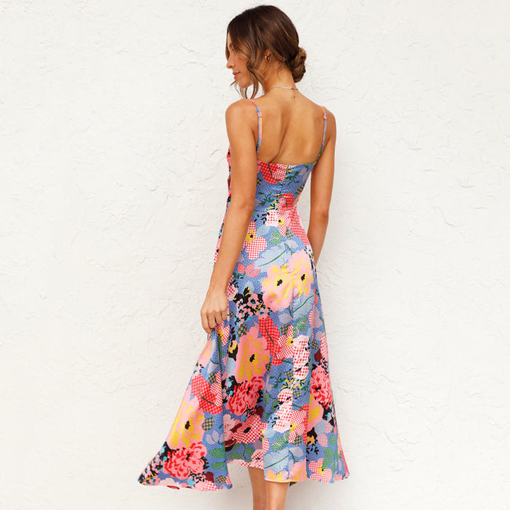 Nyla | Women’s Spaghetti Strap Wedding Guest Maxi Dress