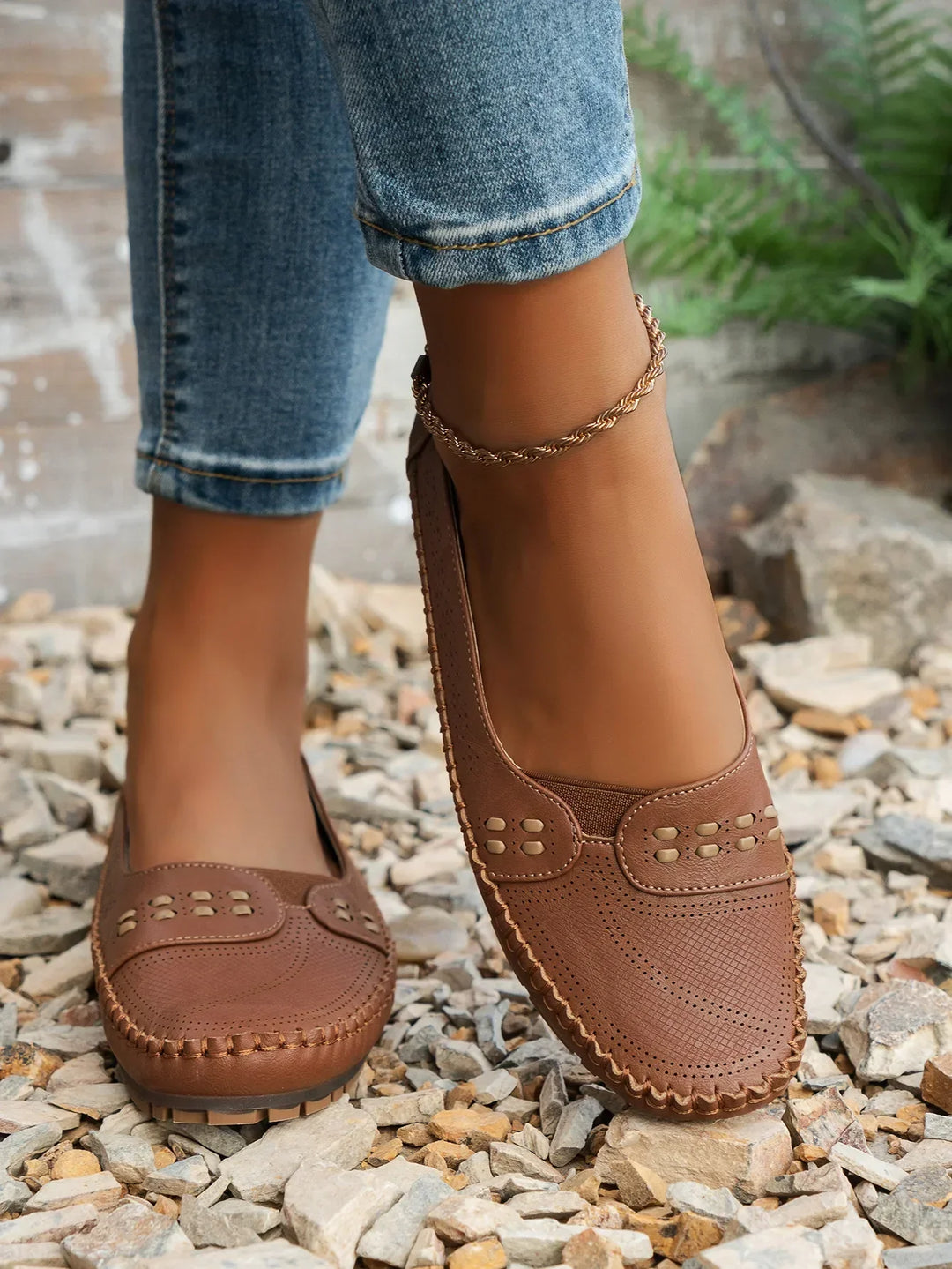 Ariana | Women’s Elegant Round Toe Loafers