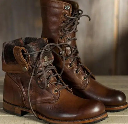 Olina | Women's Casual Lace Up Boots