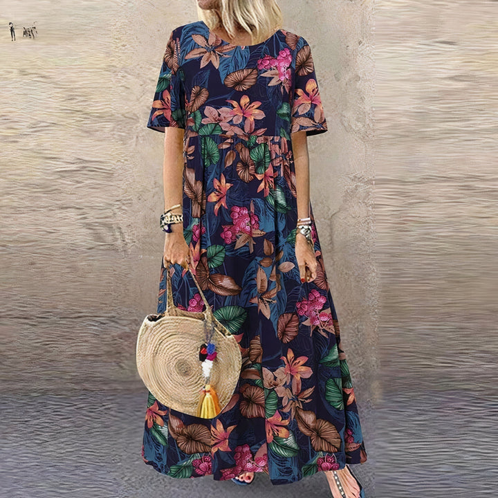 Svea | Women’s Floral Summer Maxi Dress