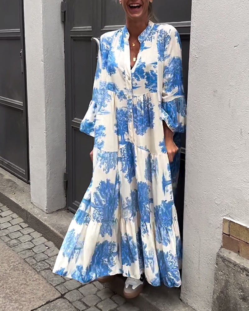 Uma | Women’s Summer Floral Maxi Dress