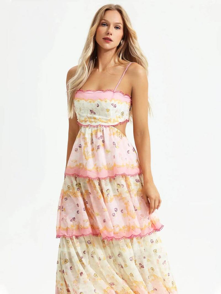 Amanda | Women's Elegant Tiered Summer Dress