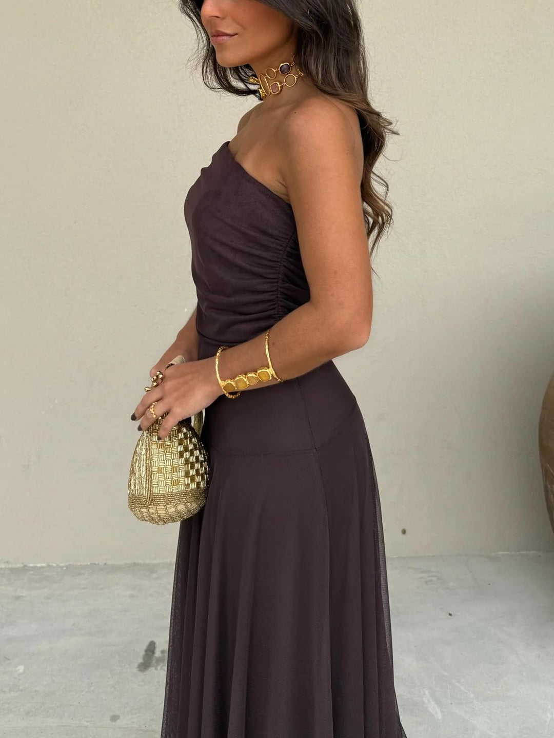 Zaina | Women’s Off-Shoulder Summer Maxi Dress