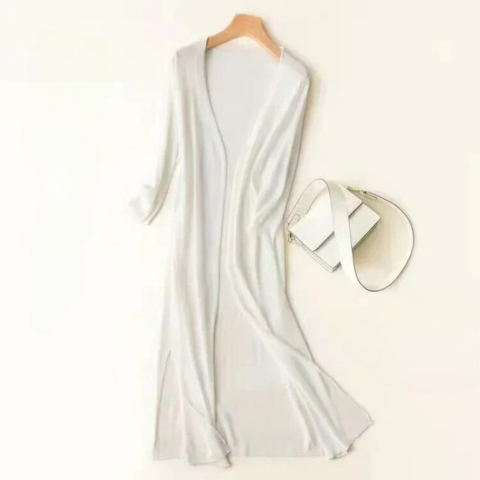Vera | Women's Elegant Long Lightweight Cardigan