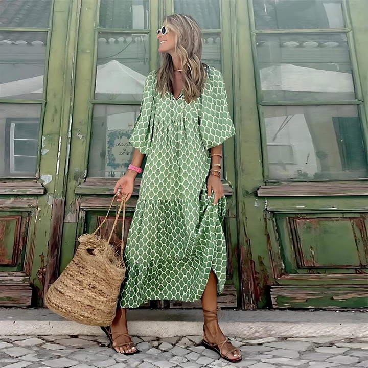 Kiera | Women’s Boho Relaxed Fit Maxi Dress