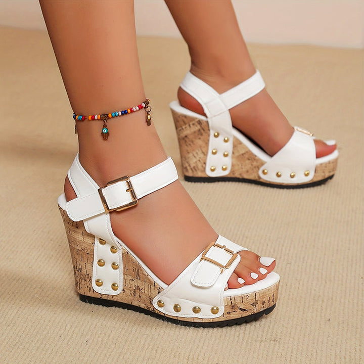 Adelaide | Women's Elegant Rivet Sandals